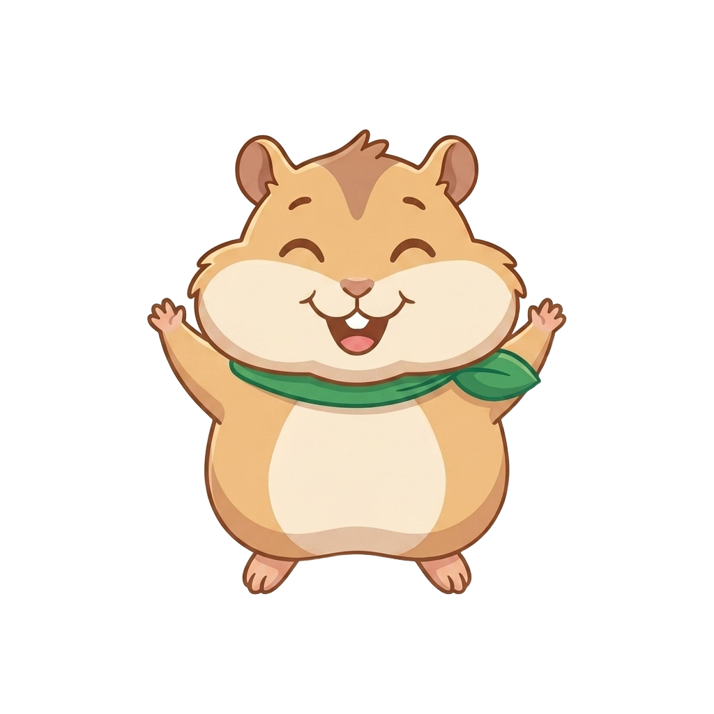 Mampf, das Maskottchen